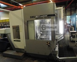 Maschine: DMG DMU 80 P duoBlock CNC Bearbeitungszentren