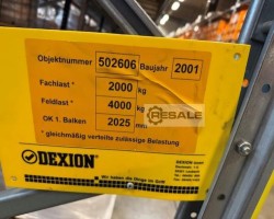 Maschine: DEXION Speedlock Super 4/SL Palettenregale