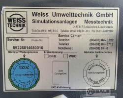 Maschine: WEISS SC450 Salzsprühnebeltest
