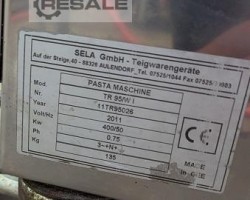 Maschine: SELA TR95W I Pasta Maschine