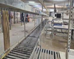 Maschine: SOCO SYSTEM  Packplatzsystem Packtisch Rollenbahn