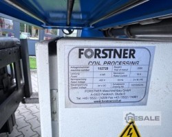 Maschine: FORSTNER MST 1250 100-5-FE-HOV Blechspaltanlage