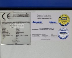 Maschine: AMSONIC / HAMO ECS 40 Reinigungsmaschinen