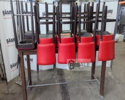 Maschine:   Partytisch mit 10 Hochstühle