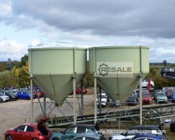 Maschine:  3x90 cbm + 1x115 cbm Verladesilos