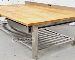 Maschine: STROHAUER AT 1400 Arbeitstische