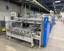 Maschine: BAHMüLLER Turbox BJD-2100 Faltschachtelklebemaschine