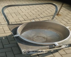Maschine:   Fahrbarer Mischkessel Bottich 80 Liter