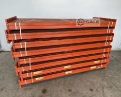 Maschine: META THYSSEN K:120x50mm, clear span 2700mm Palettenregale