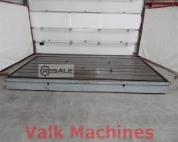 Maschine:  T-slot 2000 x 4000 mm Aufspannplatten