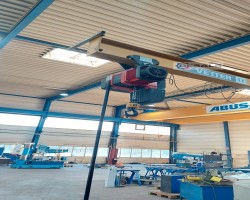 Maschine: VETTER MOB 12 PR.10-2,0 Selbststehender versetzbarer Säulenschwenkkran