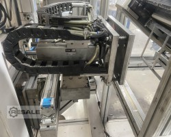 Maschine: ZEBRA + LOCCOMP Paletten-Etikettier Palettenetikettierer