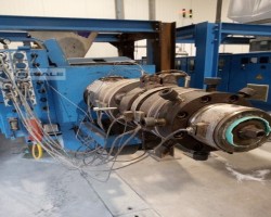 Maschine: WEBER DS 8.5 PVC Buis-lijn tot 160 m Extruder
