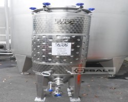 Maschine:  200 Liter Lagertank /Drucktank mit Kühlmantel