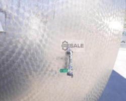 Maschine:  31.000 Liter Lagertank auf 8 Füßen liegend aus V2A