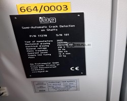 Maschine: IPG  Wirbelstromprüfgerät mit Auto. ung