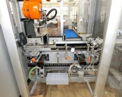 Maschine: TRANSNOVA-RUF / ABB Robot-Packer Tubenverpackungsanlage