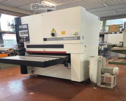 Maschine: SCM SANDYA 20 mod. 20 M3 135 Kalibrieren einer Schleifmaschine für Holz