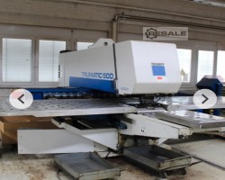 Maschine: TRUMPF TC500 Blech-Stanz-, Nibbel- und Umformmaschinen