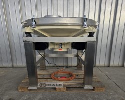 Maschine: ALLGAIER D 950/1 Vibrall Vibrationssieb 950 mm Ø in Edelstahlausführung