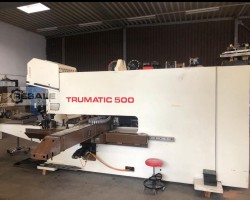 Maschine: TRUMPF TC500/1600 Blech-Stanz-, Nibbel- und Umformmaschinen