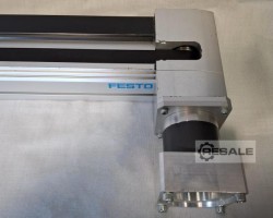 Maschine: FESTO EGC-120-1500-TB-KF-0H-GV, 5568 Linearantrieb + Planetengetriebe, Hub 1500,
