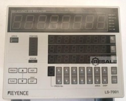 Maschine: KEYENCE LS-7001 + LS-7030T HIGH-ACCURACY CCD MICROMETER
