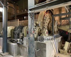 Maschine: SCHRIEVER  Kugelmühle 1,7 m Ø x 8,0 m lang