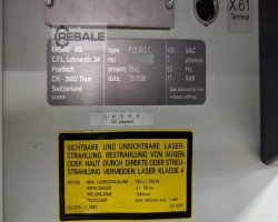 Maschine: LASAG FLS 542 C Laserschneidzentren