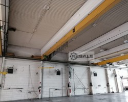 Maschine: STAHL EL-A10-20,410 E Laufkran Hallenkran Brückenkran Kran 1t/20m