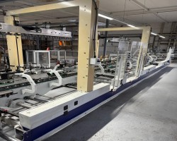 Maschine: BOBST Alpina 110 II A3 Matic Faltschachtelklebemaschine