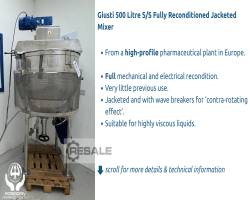 Maschine: GIUSTI 500 Litre Mischanlagen