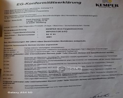 Maschine: WERNER + PFLEIDERER (KEM Imperator II- FÖ Abwieger