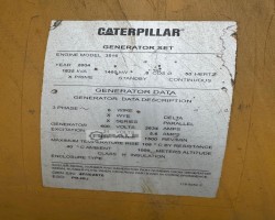 Maschine: CATERPILLAR 3516 Dieselgeneratoren