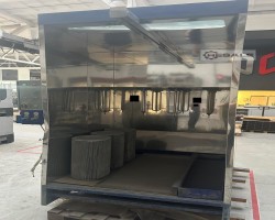 Maschine: SURFIN  Spritzkabine für Pulverbeschichtungsanlage