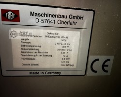 Maschine: TREIF Diskus 400 Brotschneidemaschinen