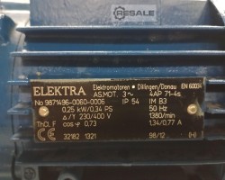 Maschine: ELEKTRA AS Motor 