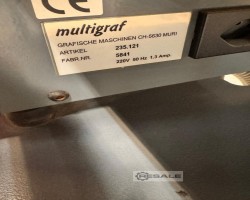 Maschine: EUROFOLD 235.121 Falzmaschinen