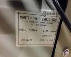 Maschine: MARTIN YALE 959 Autofolder Falzautomaten