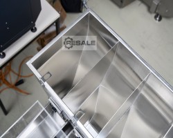 Maschine: IMPULS PACKAGING Linear 4head Abfüllmaschinen VibrationsWaage