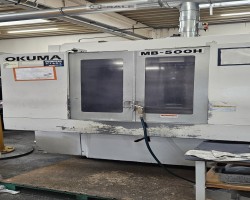 Maschine: OKUMA MB500H CNC Fräszentren