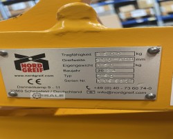 Maschine: NORDGREIF Z50 2.500kg 300-800mm Rundprofilzange