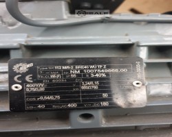 Maschine: NORD DRIVESYSTEM SK 112m/8bre40wutfz Drehstromsynchronmotoren