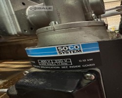 Maschine: SOCO SYSTEM 90 degrees Rollenbahnkurve/Förderbahn 90 Grad motorisiert