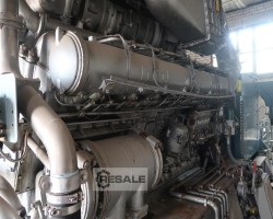 Maschine: MTU EZ531, Type MB16v652 Dieselgeneratoren