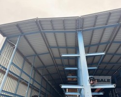 Maschine: OHRA hall K Regalhalle aus Kragarmregalen und Palettenregalen