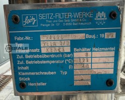 Maschine: SEITZ VELA 3/3 Kerzenfilter
