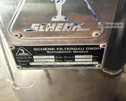 Maschine: SCHENK FILTERBAU type 8/3 Kerzenfilter