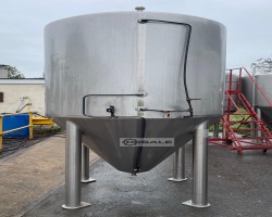 Maschine:  2500L CONICAL VESSEL Edelstahltanks und Behälter