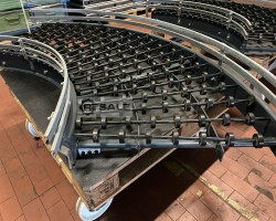 Maschine: COSTO  Röllchenbahnkurve 90 Grad